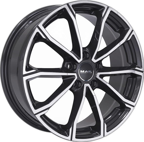ДИСК ЛС 16x6,0 4x100 DaVinci Black Mirror (MAK) 45 /56,1/